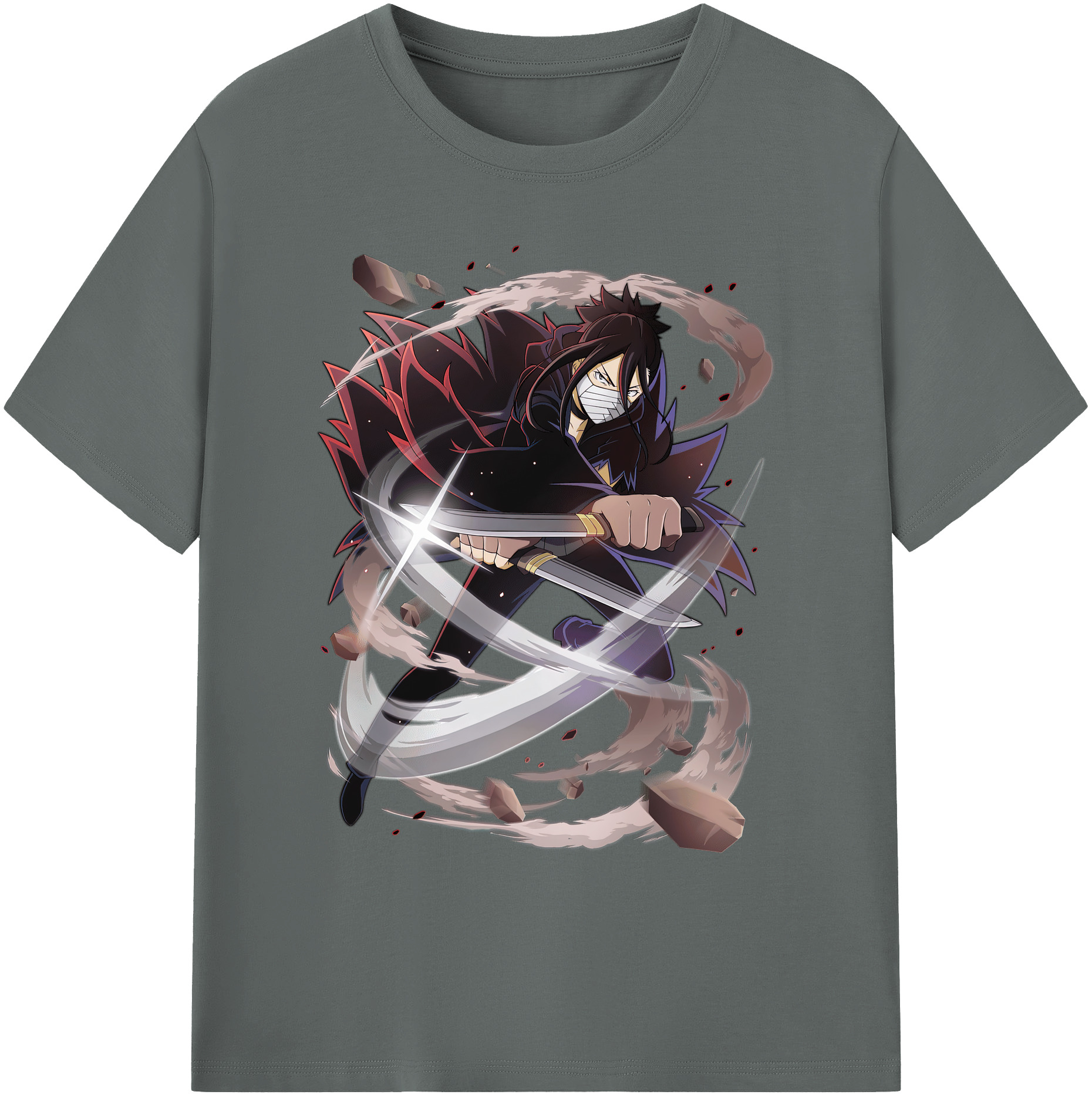 （画像用） 文豪ストレイドッグス Bungo Stray Dogs 綿100％ メンズ半袖Tシャツ｜肌触りやわらか＆通気性